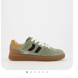 COOLWAY Goal suede sneaker Green Moss